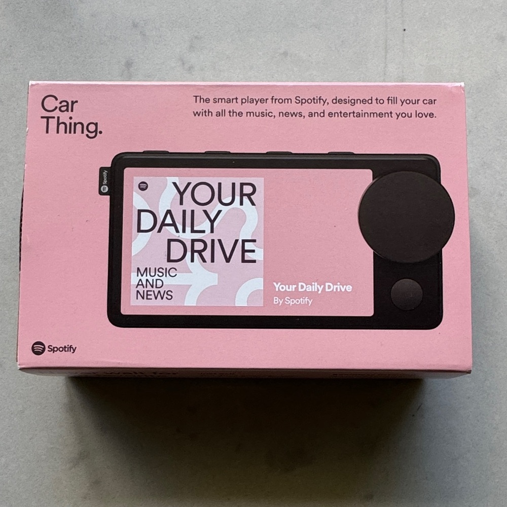 BRAND NEW, in box
Enables car to play music
NO LONGER COMPATIBLE